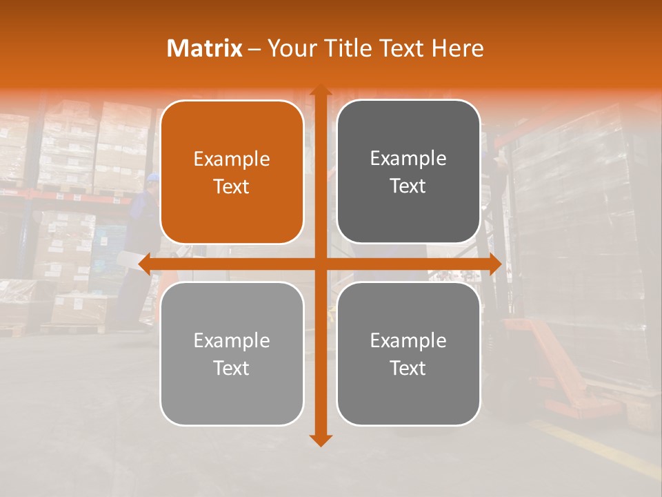 Older Mother Family PowerPoint Template