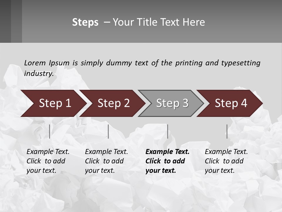Retired Old Water PowerPoint Template