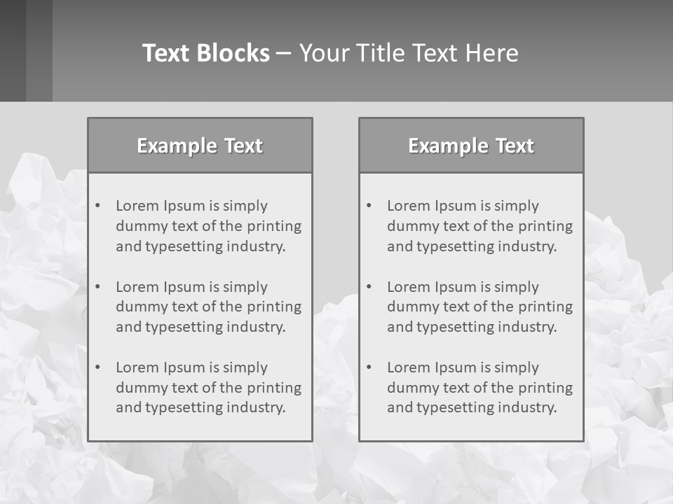 Retired Old Water PowerPoint Template