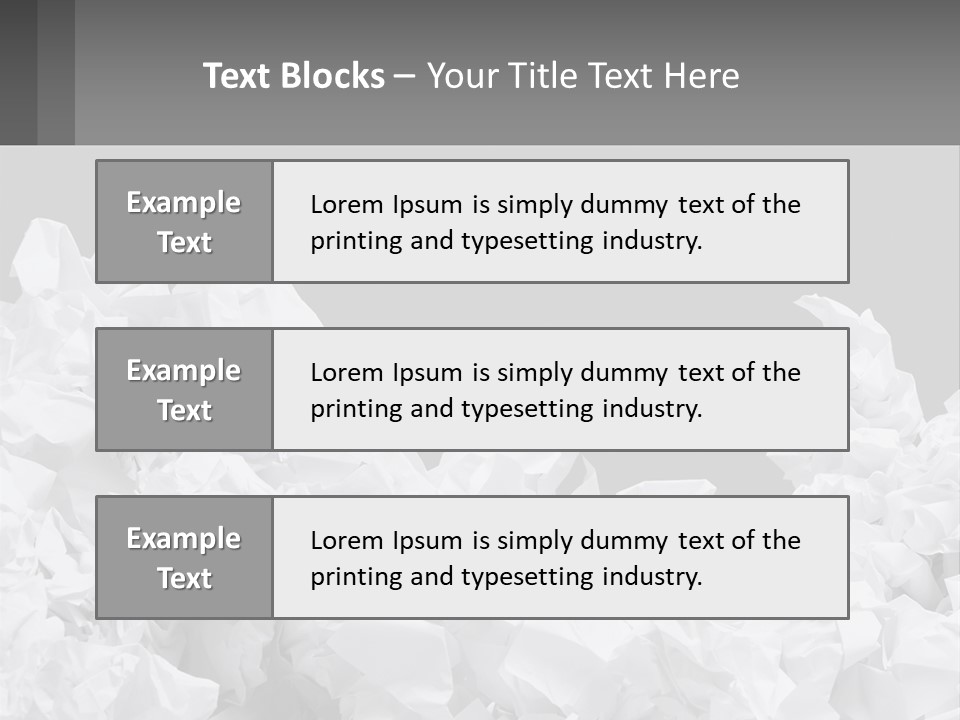Retired Old Water PowerPoint Template