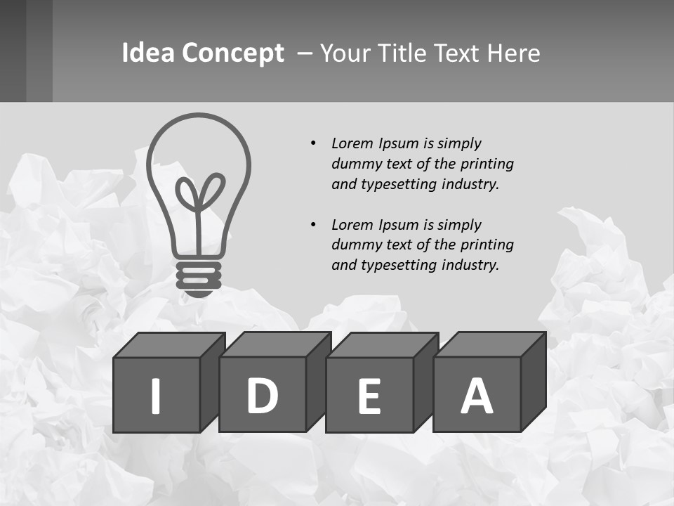 Retired Old Water PowerPoint Template