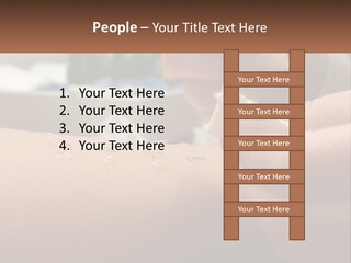 White Wellness Older PowerPoint Template