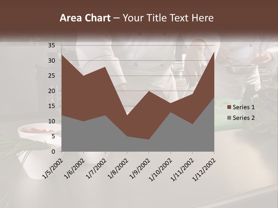 Sunrise Peaceful Pensioner PowerPoint Template