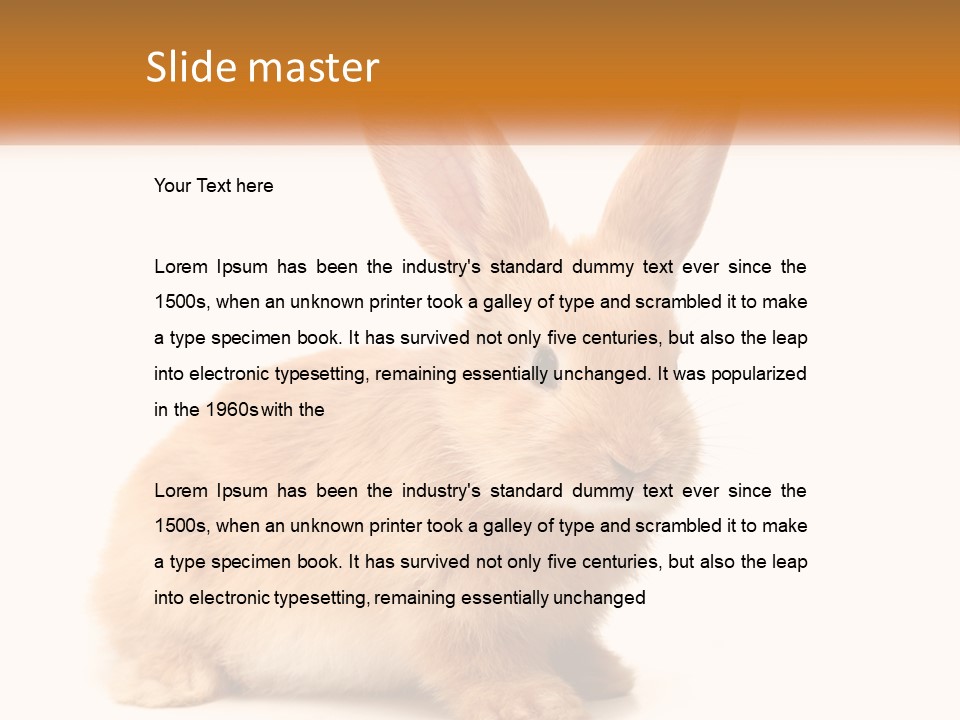 Sand Old Daughter PowerPoint Template