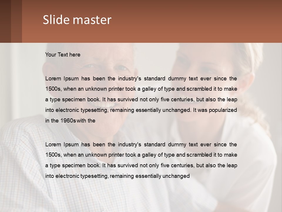 Sea Standing Life PowerPoint Template