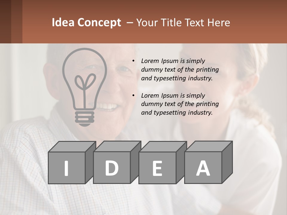Sea Standing Life PowerPoint Template