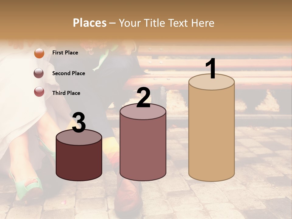 Sunset Standing Old PowerPoint Template