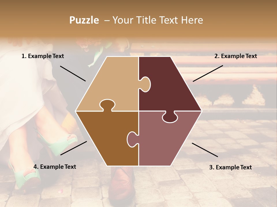 Sunset Standing Old PowerPoint Template