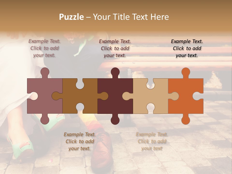 Sunset Standing Old PowerPoint Template