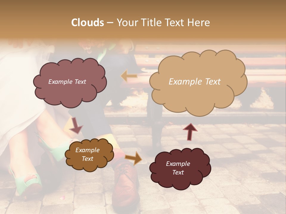 Sunset Standing Old PowerPoint Template