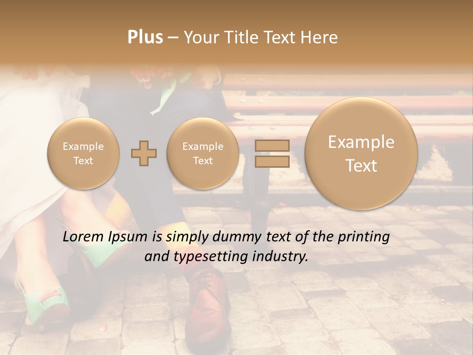 Sunset Standing Old PowerPoint Template