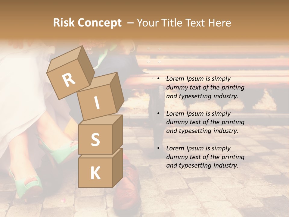 Sunset Standing Old PowerPoint Template