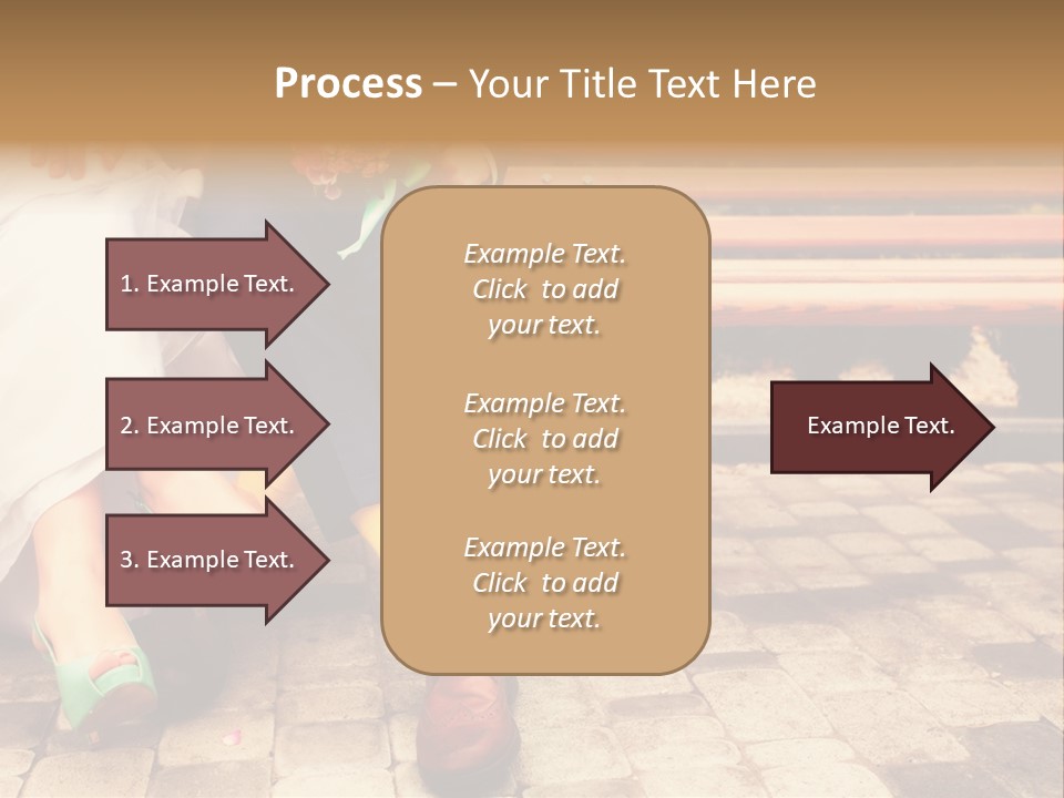 Sunset Standing Old PowerPoint Template