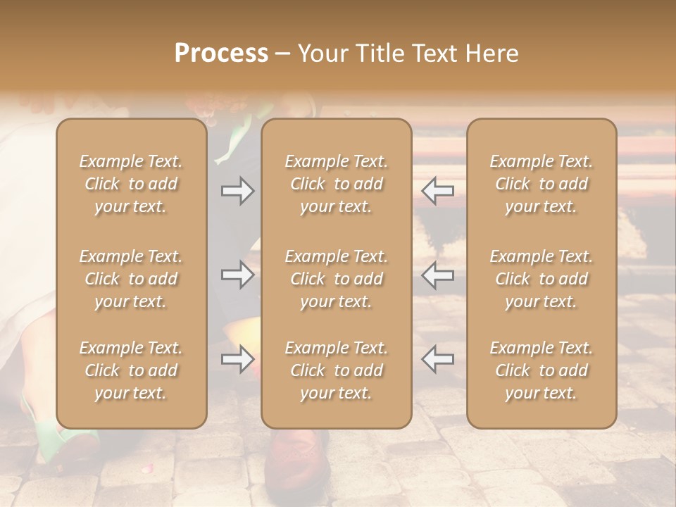 Sunset Standing Old PowerPoint Template
