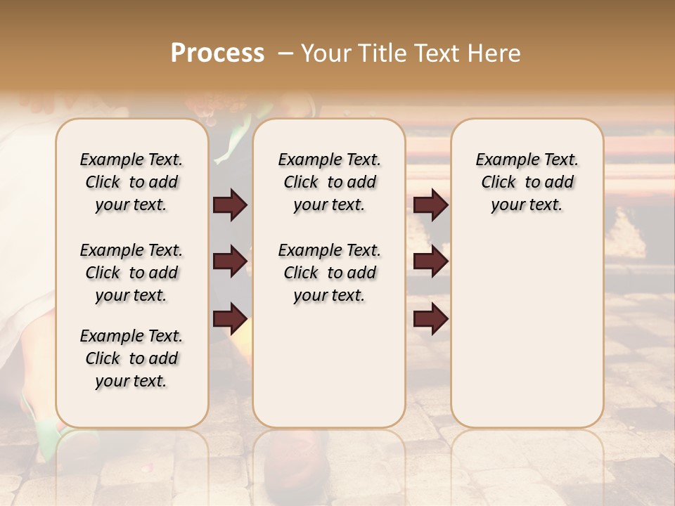 Sunset Standing Old PowerPoint Template