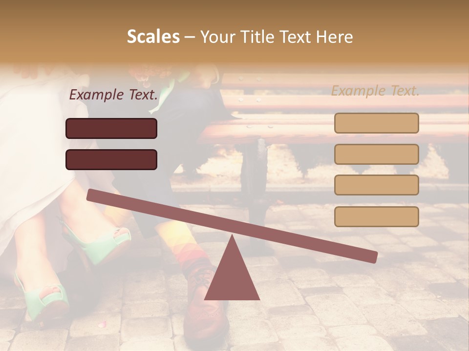 Sunset Standing Old PowerPoint Template