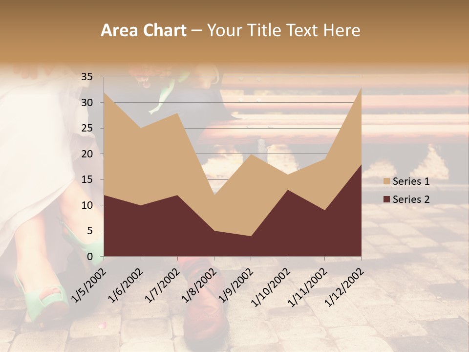 Sunset Standing Old PowerPoint Template