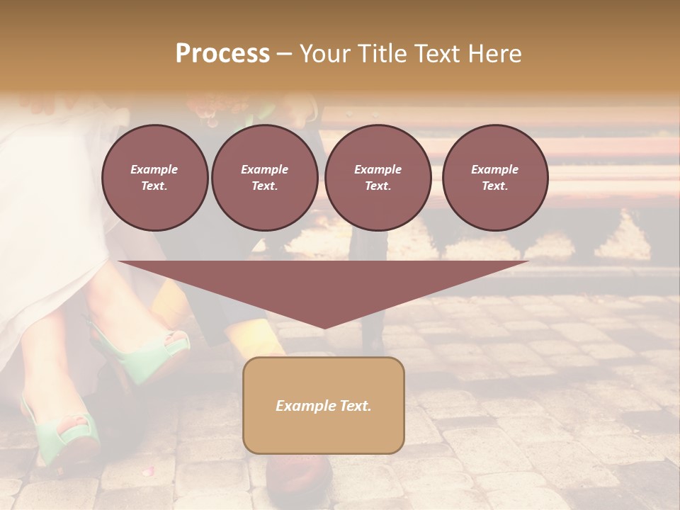 Sunset Standing Old PowerPoint Template