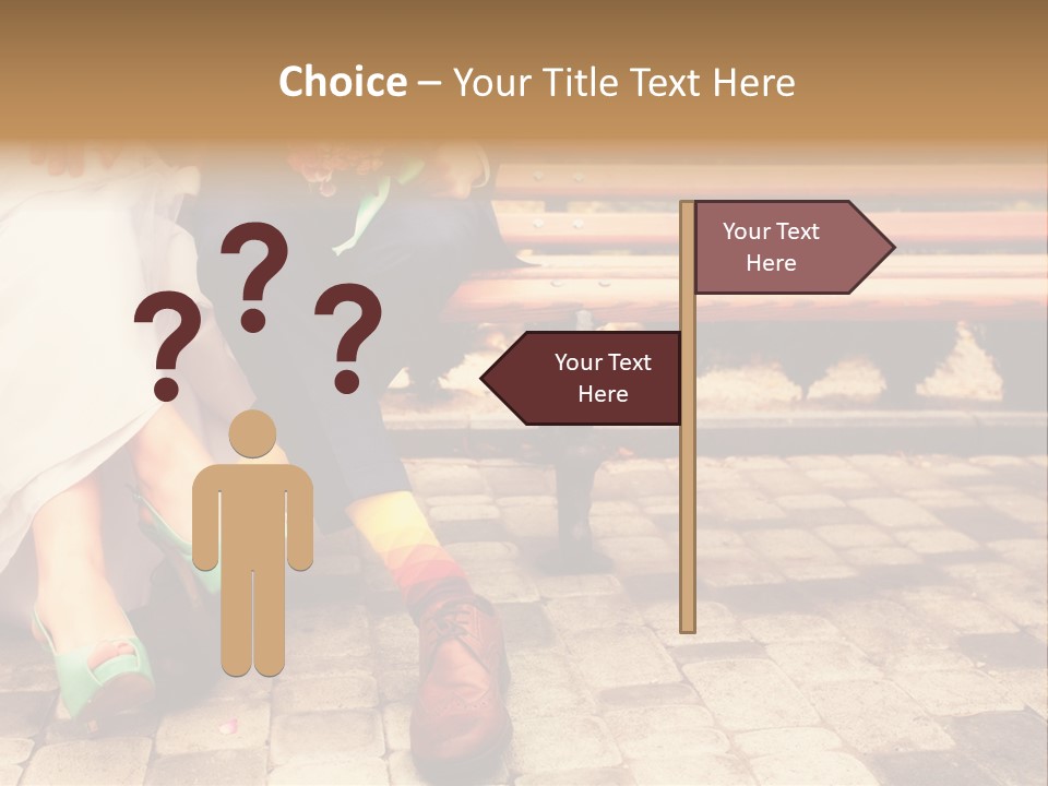 Sunset Standing Old PowerPoint Template