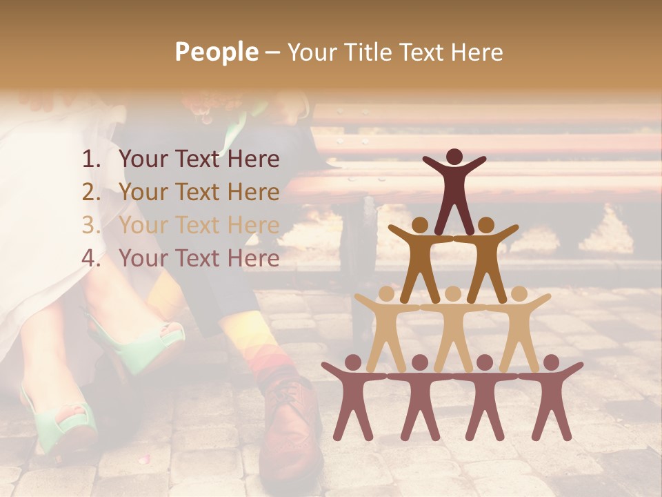 Sunset Standing Old PowerPoint Template