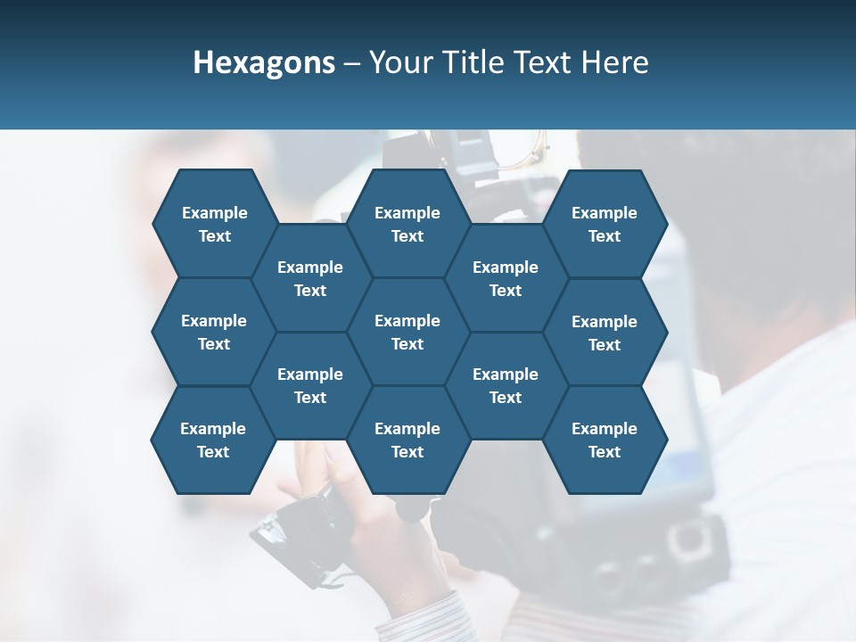 Peaceful Daughter White PowerPoint Template