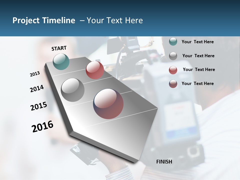 Peaceful Daughter White PowerPoint Template