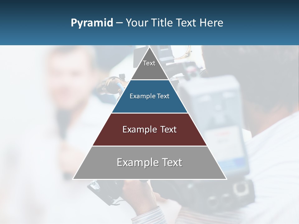 Peaceful Daughter White PowerPoint Template