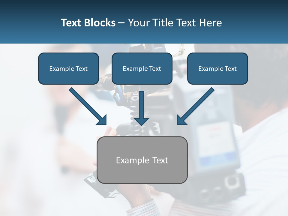 Peaceful Daughter White PowerPoint Template