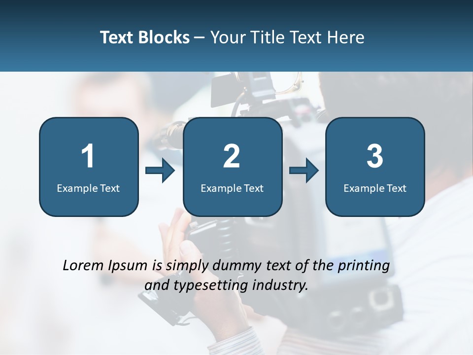 Peaceful Daughter White PowerPoint Template