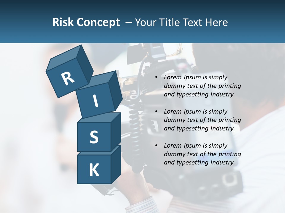 Peaceful Daughter White PowerPoint Template