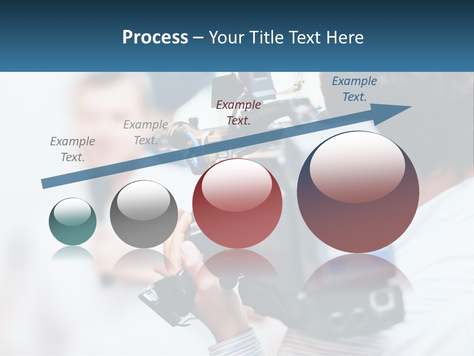 Peaceful Daughter White PowerPoint Template