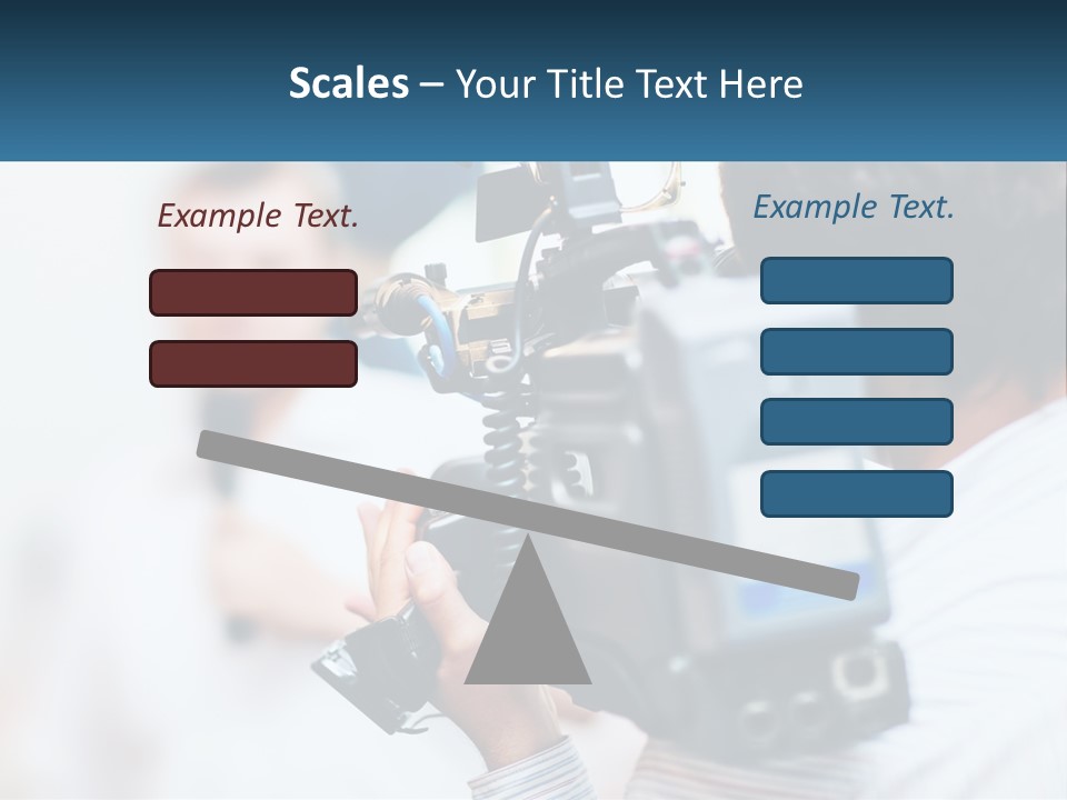 Peaceful Daughter White PowerPoint Template