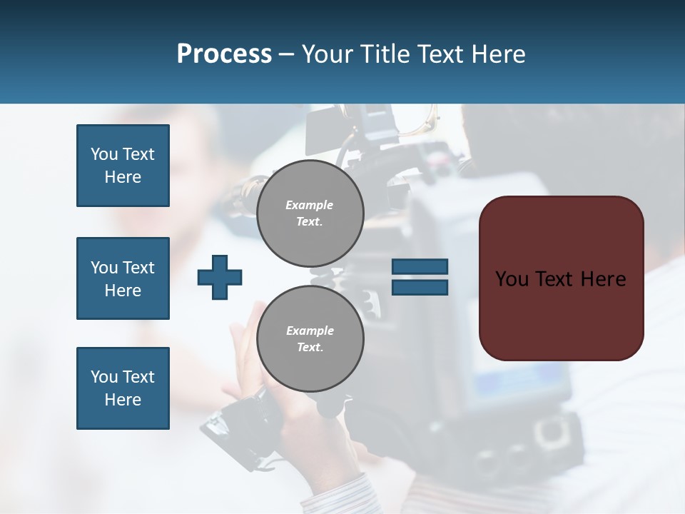 Peaceful Daughter White PowerPoint Template