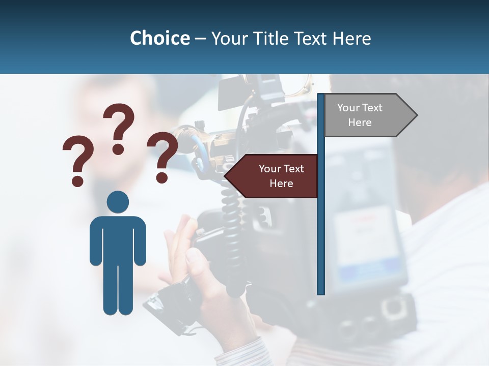 Peaceful Daughter White PowerPoint Template