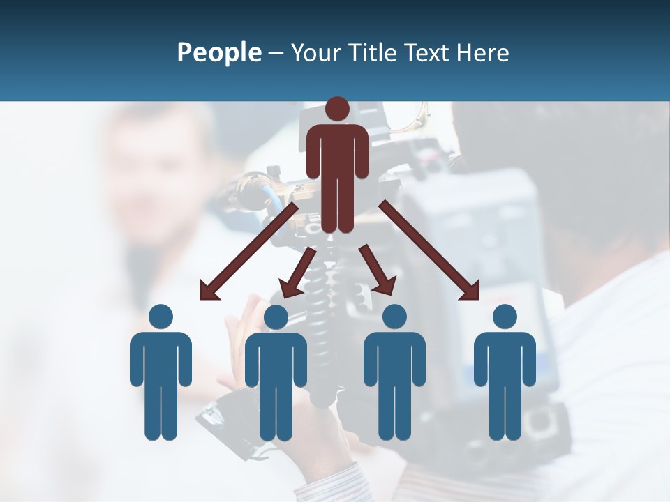 Peaceful Daughter White PowerPoint Template