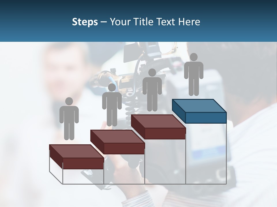 Peaceful Daughter White PowerPoint Template