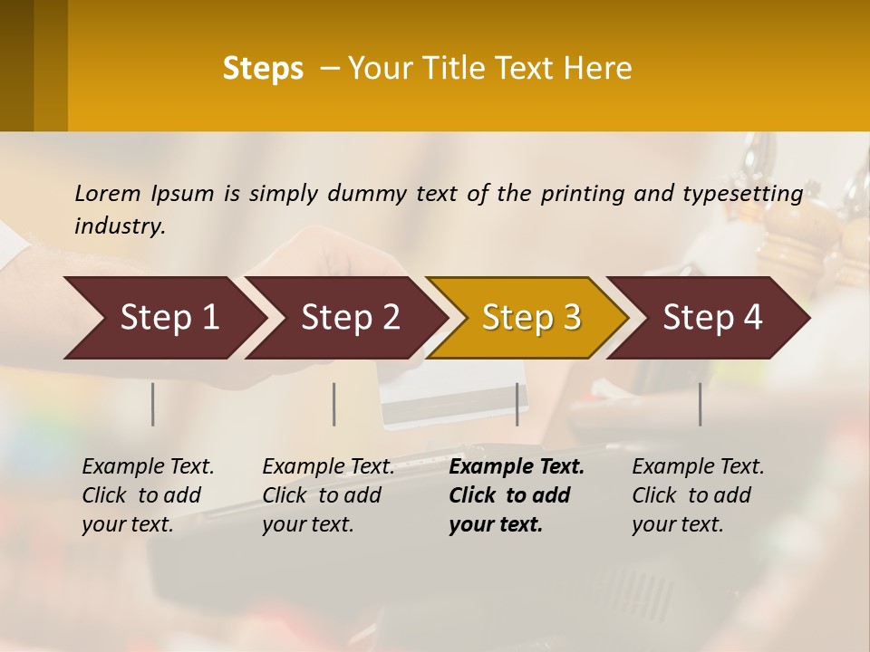 Single Sunset Life PowerPoint Template