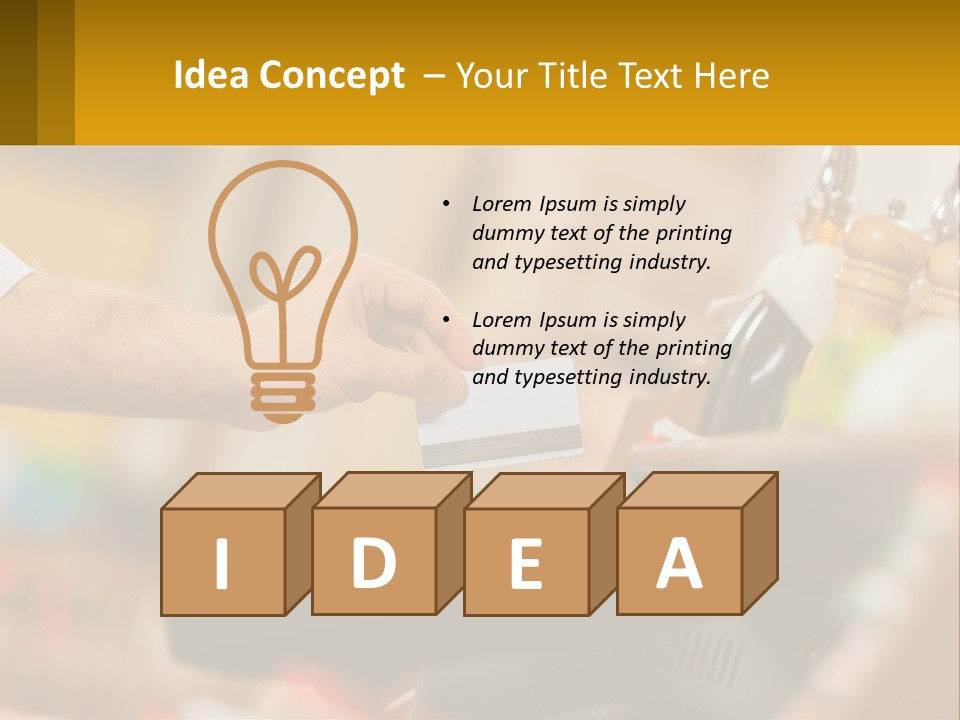 Single Sunset Life PowerPoint Template