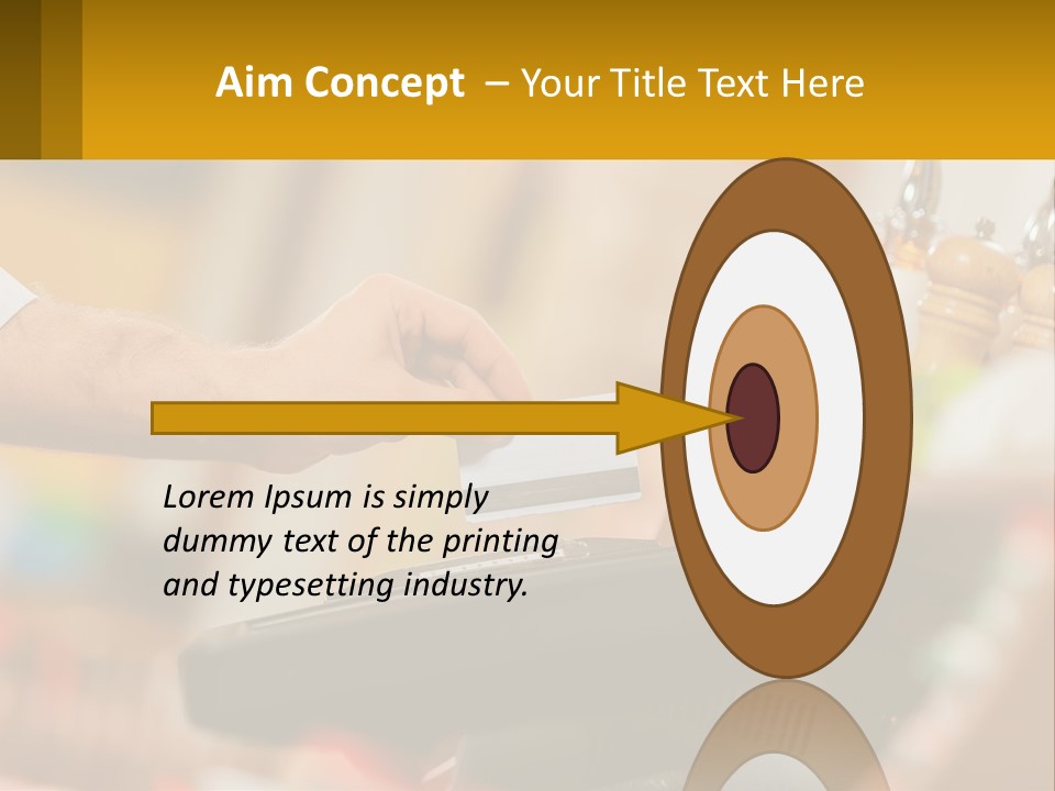 Single Sunset Life PowerPoint Template