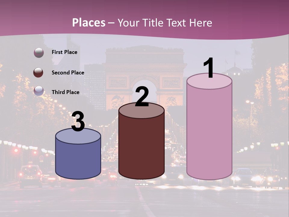 Family Retired Sunset PowerPoint Template