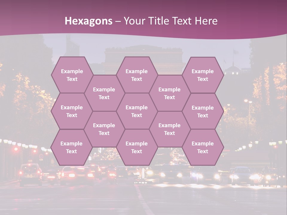 Family Retired Sunset PowerPoint Template