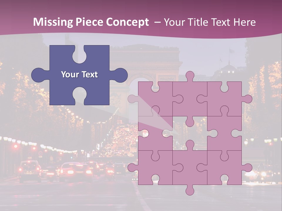 Family Retired Sunset PowerPoint Template