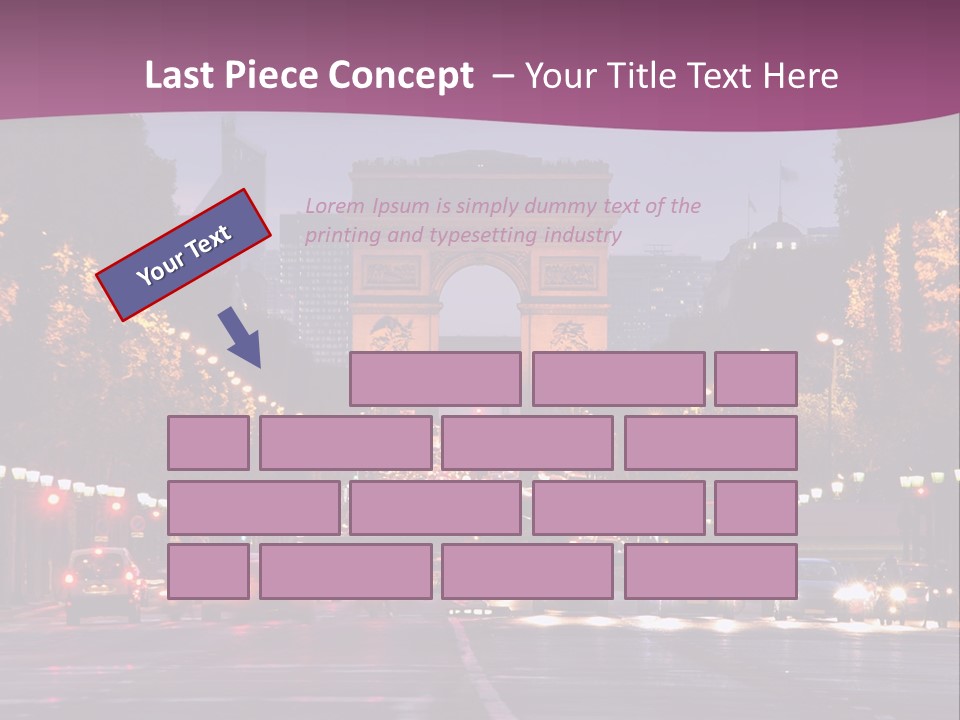 Family Retired Sunset PowerPoint Template