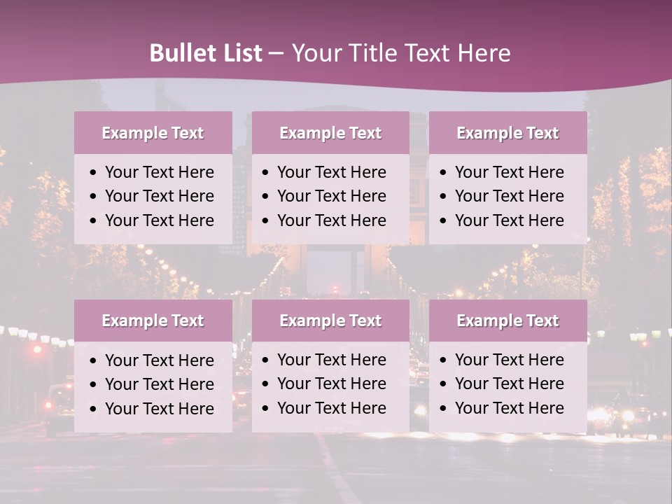 Family Retired Sunset PowerPoint Template