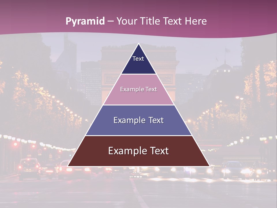 Family Retired Sunset PowerPoint Template