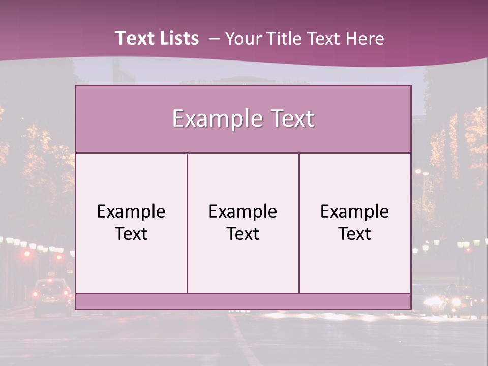 Family Retired Sunset PowerPoint Template