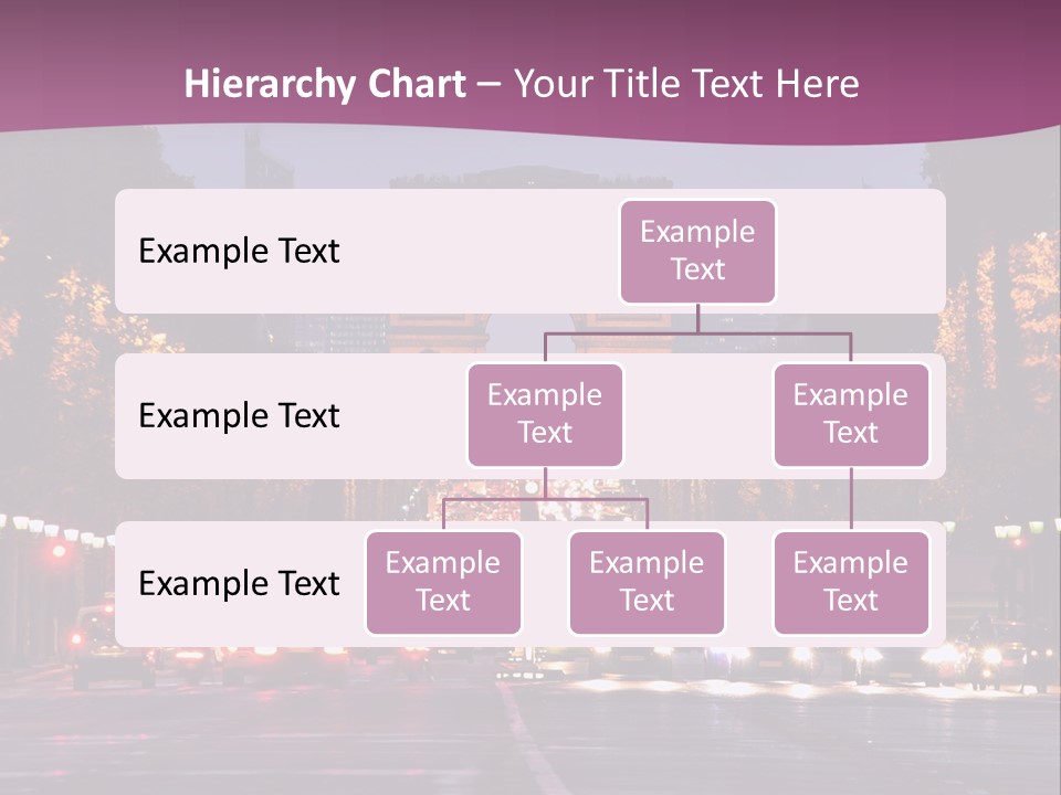 Family Retired Sunset PowerPoint Template