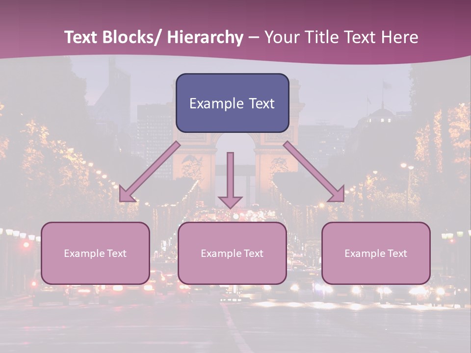 Family Retired Sunset PowerPoint Template