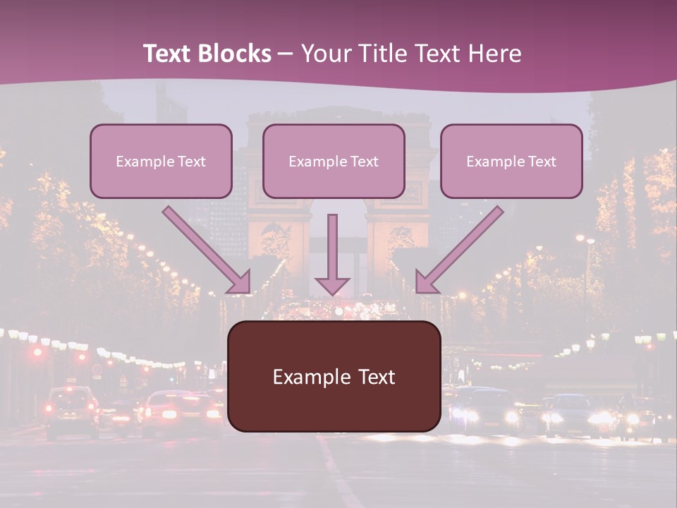 Family Retired Sunset PowerPoint Template