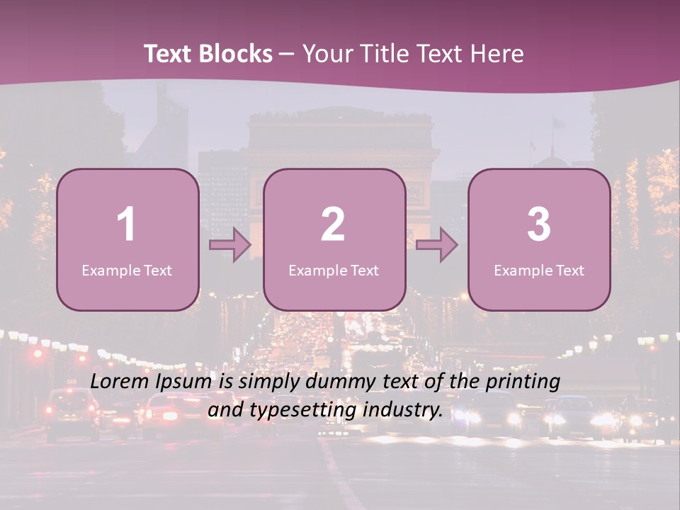 Family Retired Sunset PowerPoint Template